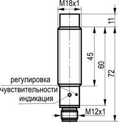 Габариты CSN EC5A5-32P-10-LZS4